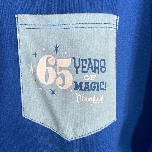 Disney Anniversary T-Shirt Blue XL - Picture 4 of 5
